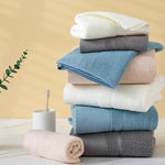 Grey Soft and Absorbent Towel Set -Wrap Towel and Bath Towel Set for Ultimate Comfort Bath towel 140*70cm face towel