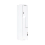 Grey Two-Door L-shaped Office Gym Shed Storage Lockers - Furniture > Office