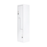 Grey Two-Door L-shaped Office Gym Shed Storage Lockers - Furniture > Office