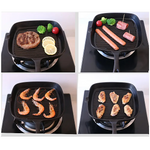 Grill Plate Non Stick Frying Pan Fry - Home & Garden > Kitchenware