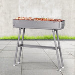 Grillz BBQ Grill Charcoal Smoker Barbecue Portable - Home & Garden > BBQ