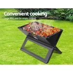 Grillz BBQ Grill Charcoal Smoker Foldable - Home & Garden > BBQ