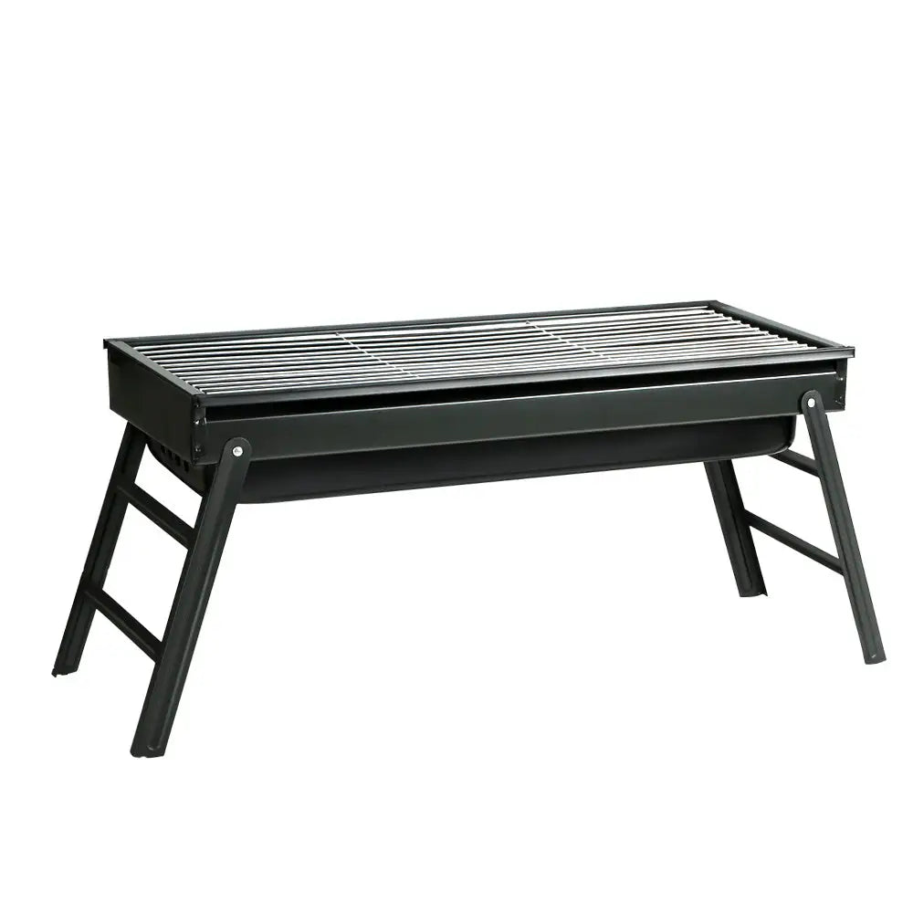 Grillz BBQ Grill Charcoal Smoker Foldable - Outdoor > Camping
