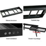 Grillz BBQ Grill Charcoal Smoker Foldable - Outdoor > Camping
