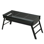 Grillz BBQ Grill Charcoal Smoker Foldable - Outdoor > Camping