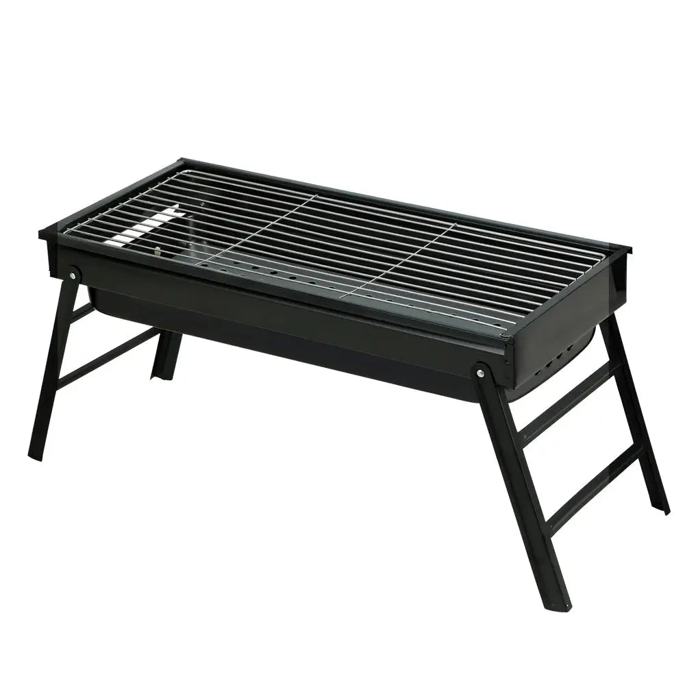 Grillz BBQ Grill Charcoal Smoker Foldable - Outdoor > Camping