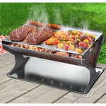Grillz Fire Pit BBQ Grill Steel - Home & Garden > Firepits