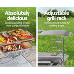 Grillz Fire Pit BBQ Grill with Carry Bag Camping - Home & Garden > BBQ
