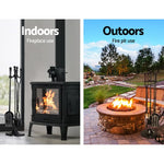 Grillz Fire Pit Tool Set 5 PCS - Home & Garden > Firepits
