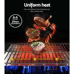 Grillz Portable Gas BBQ Grill 2 Burners - Home & Garden > BBQ