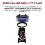 Hamper Basketball Laundry Hoop Hanging Clothes Basket Storage Kids Fun Door Bag - Home & Garden > Laundry & Cleaning