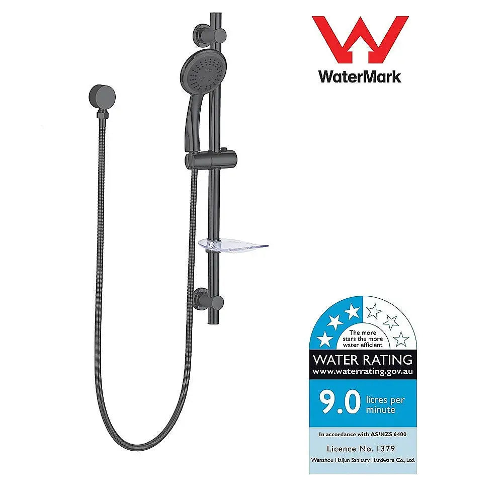 Hand Held Shower Rail Soap Dish Bathroom Set - Furniture > Bathroom > Shower Heads & Screens