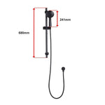 Hand Held Shower Rail Soap Dish Bathroom Set - Furniture > Bathroom > Shower Heads & Screens