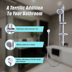 Hand Held Shower Rail Soap Dish Bathroom Set - Furniture > Bathroom > Shower Heads & Screens