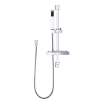 Hand Held Shower Rail Soap Dish Bathroom Set - Furniture > Bathroom > Shower Heads & Screens