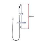 Hand Held Shower Rail Soap Dish Bathroom Set - Furniture > Bathroom > Shower Heads & Screens