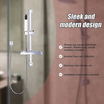 Hand Held Shower Rail Soap Dish Bathroom Set - Furniture > Bathroom > Shower Heads & Screens