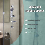 Hand Held Shower Rail Soap Dish Bathroom Set - Furniture > Bathroom > Shower Heads & Screens