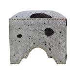 HAND MADE HAND CRAFTED COW OTTOMAN - Furniture > Living Room > Ottomans & Footstools