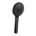 Handheld Shower Head 4.5’’ High Pressure 5 Modes Poweful Round Black - Home & Garden > Bathroom Accessories >