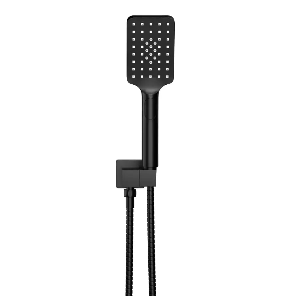 Handheld Shower Head Holder 3.1’’ High Pressure Black - Home & Garden > Bathroom Accessories