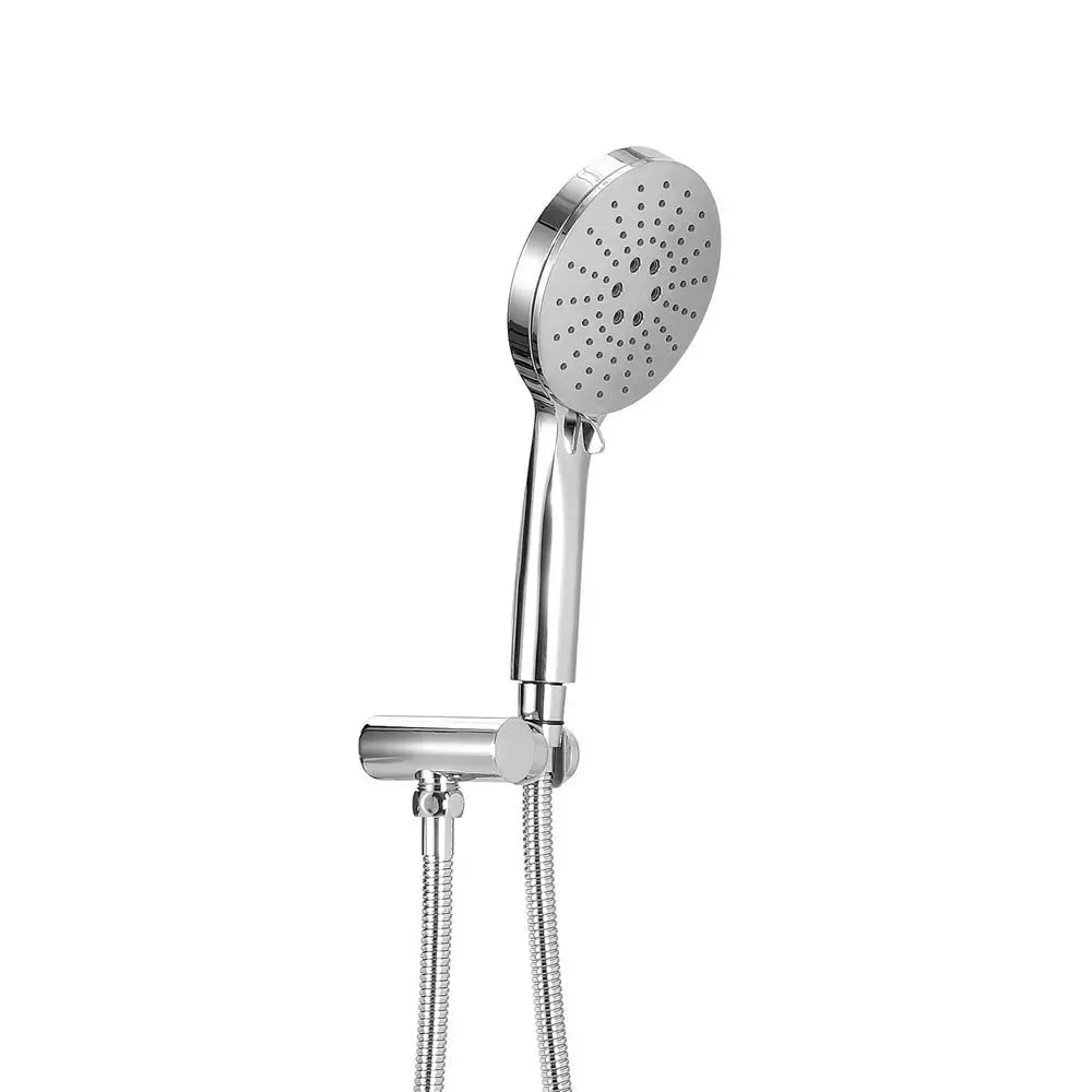 Handheld Shower Head Holder 4.7’’ High Pressure Silver - Home & Garden > Bathroom Accessories