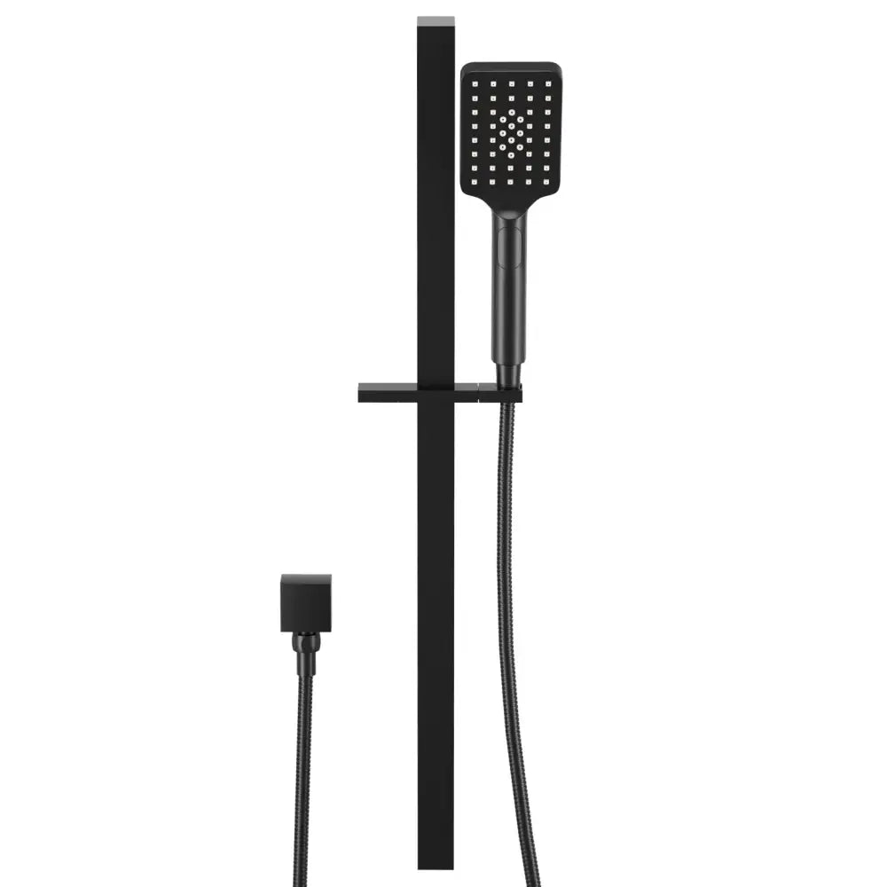 Handheld Shower Head Set 3.1’’ High Pressure Black - Home & Garden > Bathroom Accessories