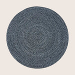 Handmade Country Cottage Reversible Cotton Area Rug 120 x 120 cm - Home & Garden > Rugs