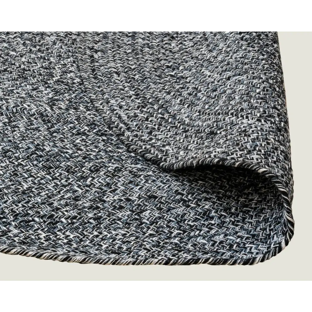 Handmade Country Cottage Reversible Cotton Area Rug 120 x 120 cm - Home & Garden > Rugs