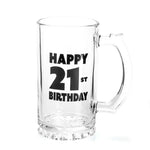 Happy 21st Birthday Beer Stein - Home & Garden > Kitchenware