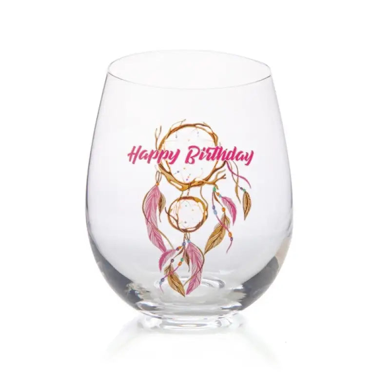 Happy Birthday Tallulah Dream Stemless Glass - Home & Garden > Kitchenware