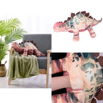 Happy Kids Dino Novelty Cushion/Throw - Home & Garden > Bedding