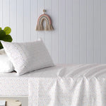 Happy Kids Polka Multi Printed Microfibre Sheet Set King Single - Home & Garden > Bedding > Bed Sheets