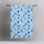Happy Kids Woof Glow in the Dark Quilt Cover Set Double - Home & Garden > Bedding