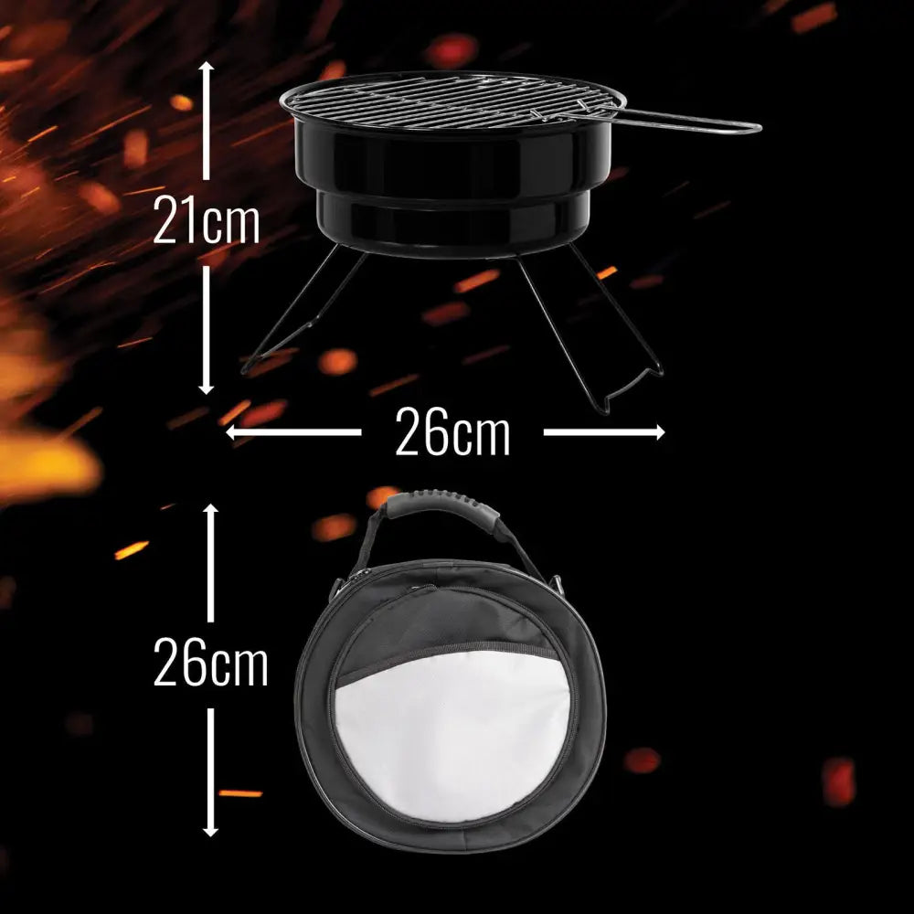 Havana Outdoors 2-IN-1 BBQ Grill Cooler Combo Set Outdoor Camping Picnic - Home & Garden > BBQ