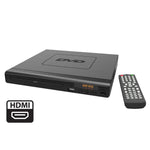 HDMI DVD Player (Black) w/ Remote Control Compact Size 8 Languages - Audio & Video > TV Accessories