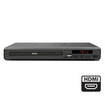 HDMI DVD Player (Black) w/ Remote Control Compact Size 8 Languages - Audio & Video > TV Accessories