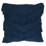 Heather Filled Cotton Blue Cushion by Bedding House - Home & Garden > Decor > Cushions & Throws