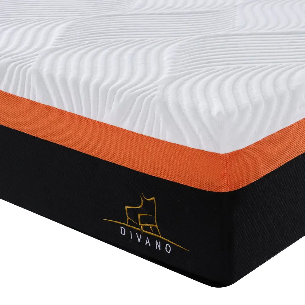 Heavenly Single Size Memory Foam Medium-Firm Feel 31cm Mattress - Furniture > Mattresses