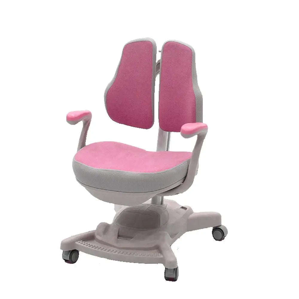 Height Adjustable Children Kids Ergonomic Study Desk Chair Set 120cm Pink AU - Baby & Kids > Kid’s Furniture