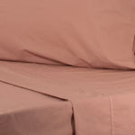 Helena Vintage Stone Washed Redwood Sheet Set by Renee Taylor King - Home & Garden > Bedding > Bed Sheets