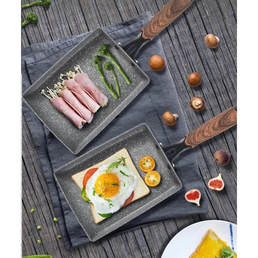 Hello Kitchen Marble Non-stick Tamagoyaki Fry Pan - Home & Garden > Kitchenware