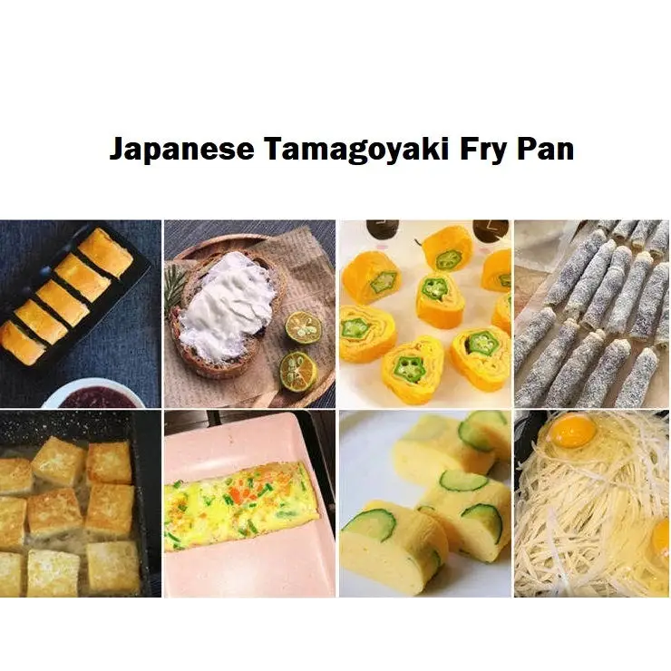 Hello Kitchen Marble Non-stick Tamagoyaki Fry Pan - Home & Garden > Kitchenware