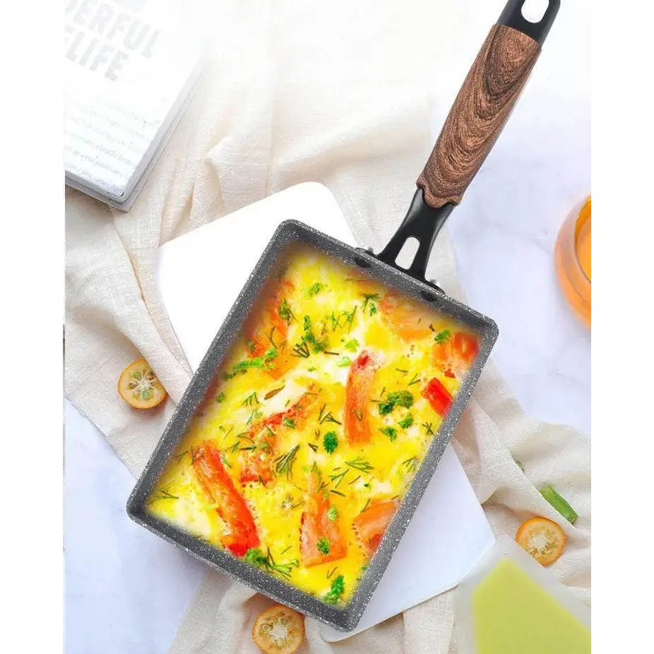 Hello Kitchen Marble Non-stick Tamagoyaki Fry Pan - Home & Garden > Kitchenware