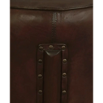 Heritage Genuine Goat Leather Ottoman/Footstool - Health & Beauty > Health & Wellbeing > Wellness Accessories