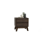 Hirado Bedside Table - Cocoa - Furniture > Bedroom > Bedside Tables
