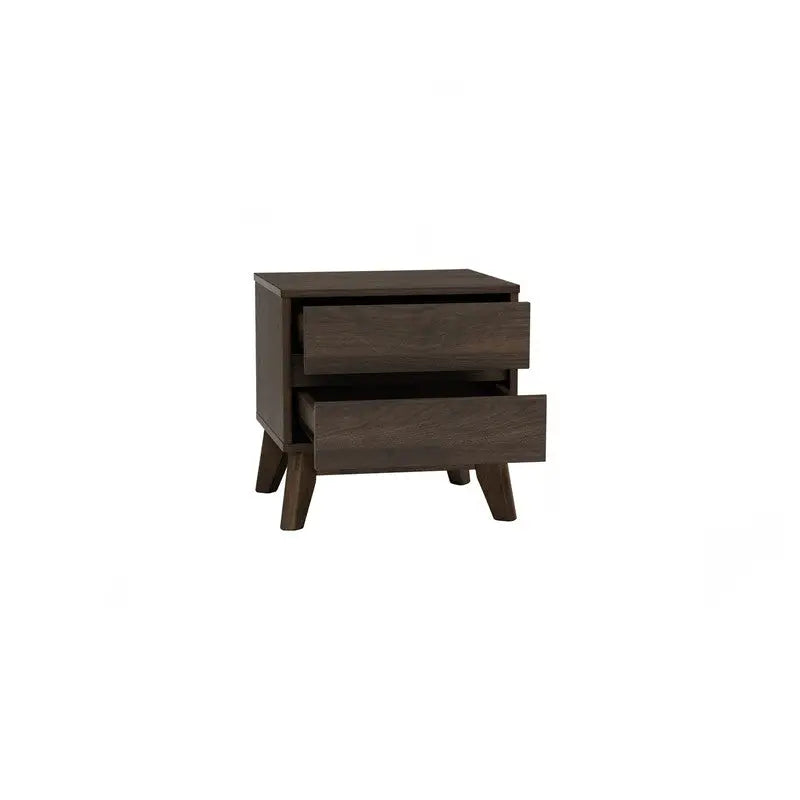 Hirado Bedside Table - Cocoa - Furniture > Bedroom > Bedside Tables