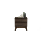 Hirado Bedside Table - Cocoa - Furniture > Bedroom > Bedside Tables