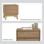 Hirado Bedside Table - Natural - Furniture > Bedroom > Bedside Tables