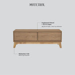 Hirado Coffee Table - Cocoa - Furniture > Living Room > Coffee Tables